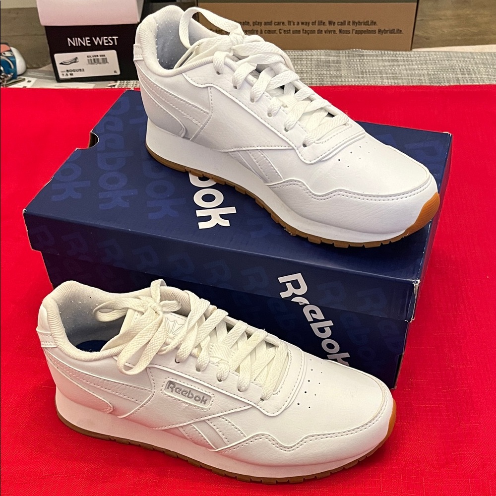 Reebok Women’s Classic Harman White Running Shoes